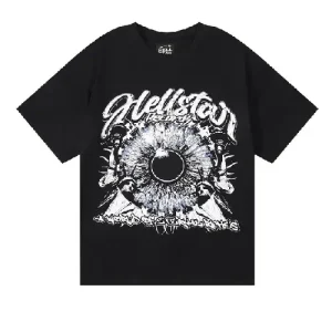 Hellstar Eyeball T-shirt Black