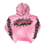 Hellstar Brain Pink Hoodie