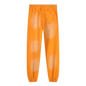Hellstar Closed Elastic Bottom Fire Orange Sweatpants