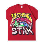 Hellstar Graphic Red T-Shirt