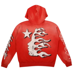 Hellstar Records Hoodie Red