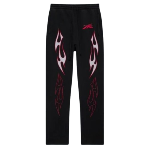 Hellstar Sports Future Flame Sweatpants Black