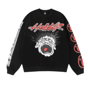 Hellstar Studios Records Sweater Black