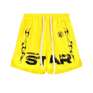 Hellstar Studios Records Yellow Star Shorts