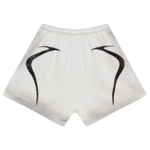 Hellstar White and Black Shorts