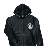 Hellstar Zip Up Hoodie (Black)