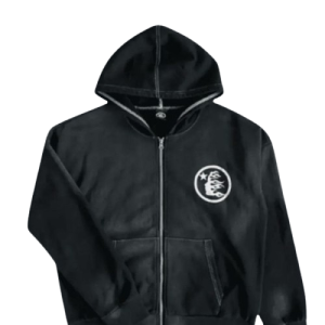 Hellstar Zip Up Hoodie (Black)