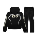 Black-Hellstar Sports Jet Tracksuit