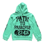 Green Hellstar Hoodie Path to Paradise